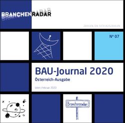 BAU-Journal 2020 No 07 - Branchenradar