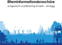 Elterninformationsbrosch&uuml;re - Jungwacht und Blauring Andwil - Arnegg - Blauring Andwil-Arnegg