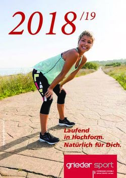 2018 /19 Laufend in Hochform. Nat&uuml;rlich f&uuml;r Dich - Grieder Sport Baden AG
