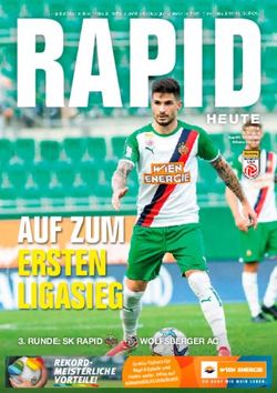 AUF ZUM ERSTEN LIGASIEG - SK Rapid