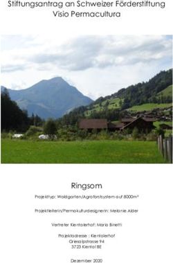Stiftungsantrag an Schweizer F&ouml;rderstiftung Visio Permacultura - Ringsom