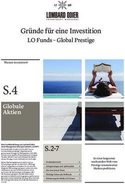 Gr&uuml;nde f&uuml;r eine Investition - LO Funds - Global Prestige - Finanzmesse