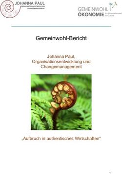 Gemeinwohl-Bericht Johanna Paul, Organisationsentwicklung und Changemanagement - "Aufbruch in authentisches Wirtschaften"