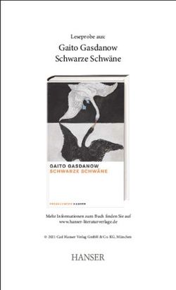 Gaito Gasdanow Schwarze Schw&auml;ne - Leseprobe aus: Mehr Informationen zum Buch finden Sie auf - Carl Hanser Verlag
