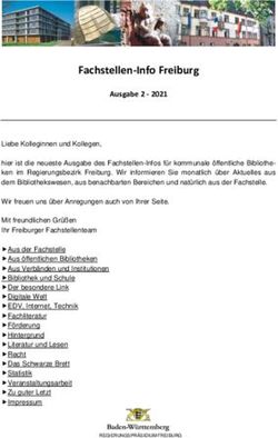 Fachstellen-Info Freiburg - Ausgabe 2 2021 - Regierungspr&auml;sidien Baden ...