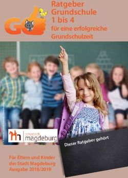 Ratgeber Grundschule 1 bis 4 - f&uuml;r eine erfolgreiche Grundschulzeit - F&uuml;r Eltern und Kinder der Stadt Magdeburg Ausgabe 2018/2019 ...