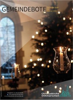 GEMEINDEBOTE Dezember 2019 bis Februar 2020 - Christuskirche Othmarschen