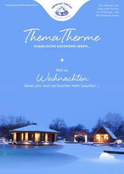 ThemaTherme Weihnachten - Weil wir dieses Jahr noch ein bisschen mehr brauchen - Obermain Therme