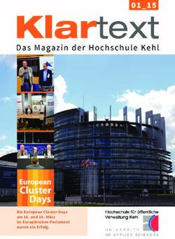 Die European Cluster Days am 18. und 19. M&auml;rz im Europ&auml;ischen Parlament waren ein Erfolg - Hochschule Kehl