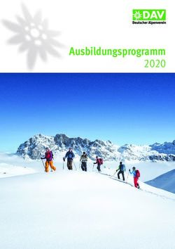 Ausbildungsprogramm 2020 - Deutscher Alpenverein