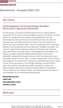 Bankenbrief Bankenbrief - Ausgabe 2021-141 - Das Thema Lieferengp&auml;sse und Corona-Sorgen d&auml;mpfen Stimmung in deutscher Wirtschaft