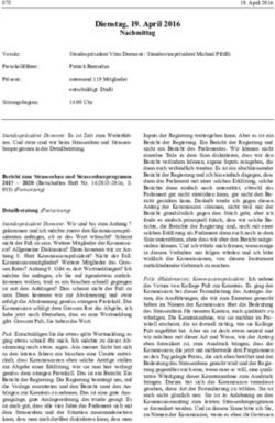 Dienstag, 19. April 2016 - Nachmittag - Kanton Graubünden