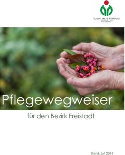 Pflegewegweiser für den Bezirk Freistadt - Stand: Juli 2018 - Sozialhilfeverband Freistadt