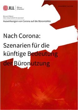 Nach Corona: Szenarien f&uuml;r die k&uuml;nftige Bedeutung der B&uuml;ronutzung - Auswirkungen von Corona auf die B&uuml;rom&auml;rkte - JLL