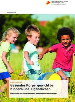 Gesundes K&ouml;rpergewicht bei Kindern und Jugendlichen - Arbeitspapier 45 &Uuml;berpr&uuml;fung und Aktualisierung der wissenschaftlichen Grundlagen