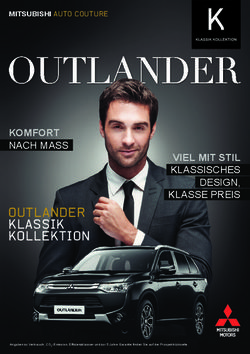 OUTLANDER KLASSIK KOLLEKTION - KOMFORT VIEL MIT STIL KLASSISCHES DESIGN, KLASSE PREIS