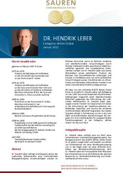 DR. HENDRIK LEBER Kategorie: Aktien Global Januar 2013