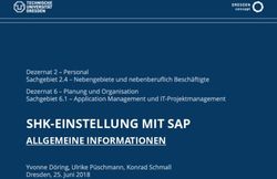 Shk Einstellung Mit Sap Allgemeine Informationen Tu Dresden