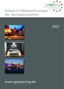 Urlaub in G&auml;stewohnungen der Genossenschaften 2021 - Wogedo