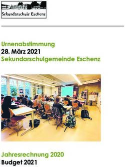Urnenabstimmung 28. M&auml;rz 2021 Sekundarschulgemeinde Eschenz - Jahresrechnung 2020 Budget 2021