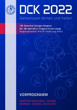 VORPROGRAMM IDENTIT&Auml;T BEWAHREN - WISSEN MEHREN - WANDEL GESTALTEN - Gemeinsam lernen und heilen - DCK 2022