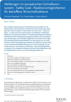 Meldungen im europäischen Schnellwarn-system - Safety Gate - Reaktionsmöglichkeiten für betroffene Wirtschaftsakteure