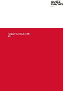 Halbjahresfinanzbericht 2021 - United Internet AG