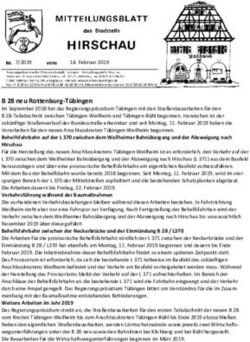 B 28 neu Rottenburg-T&uuml;bingen - T&uuml;bingen-Hirschau