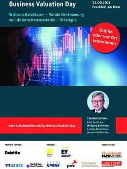 Business Valuation Day - Wirtschaftsfaktoren - Valide Bestimmung von Unternehmenswerten - Strategie