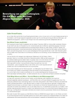 Bewerbung um einen Listenplatz f&uuml;r die Wahl zum Berliner Abgeordnetenhaus 2021 - Gr&uuml;ne Berlin