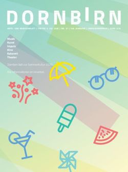 Musik Kunst Impuls Kino Kabarett Theater - Dornbirn l&auml;dt zur Sommerkultur 2020 Alle Informationen im Innenteil.