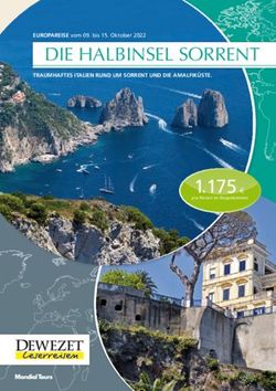 DIE HALBINSEL SORRENT 1.175 - TRAUMHAFTES ITALIEN RUND UM SORRENT UND DIE AMALFIK&Uuml;STE - DEWEZET Leserreisen