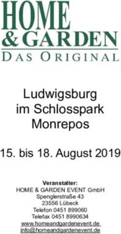 Ludwigsburg im Schlosspark Monrepos - bis 18. August 2019 HOME & GARDEN EVENT GmbH - HOME & GARDEN