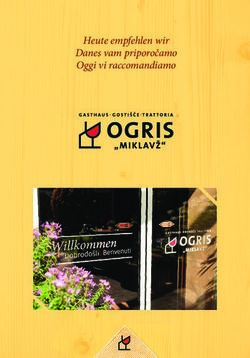 Heute empfehlen wir Danes vam priporočamo Oggi vi raccomandiamo