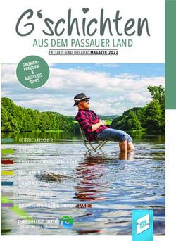 G'schichten AUS DEM PASSAUER LAND - FREIZEIT-UND URLAUBSMAGAZIN 2022 - mein.toubiz #infosystem
