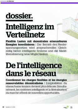 Dossier. Intelligenz im Verteilnetz - Bulletin.ch