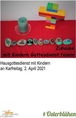 Zuhause mit Kindern Gottesdienst feiern - Hausgottesdienst mit Kindern an Karfreitag, 2. April 2021