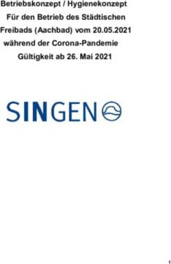 Betriebskonzept / Hygienekonzept F&uuml;r den Betrieb des St&auml;dtischen Freibads (Aachbad) vom 20.05.2021 w&auml;hrend der Corona-Pandemie G&uuml;ltigkeit ab 26 ...