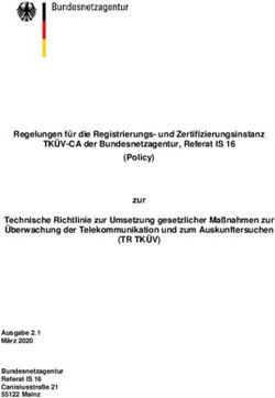 (TR TK&Uuml;V) - Bundesnetzagentur