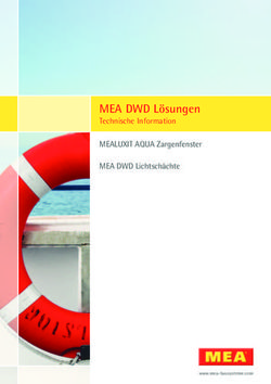 MEA DWD Lösungen Technische Information MEALUXIT AQUA Zargenfenster MEA DWD Lichtschächte