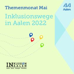 Inklusionswege in Aalen 2022 - Themenmonat Mai
