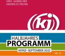 PROGRAMM HALBJAHRES M&Auml;RZ-SEPTEMBER 2022 - Katholische Jugend &Ouml;sterreich