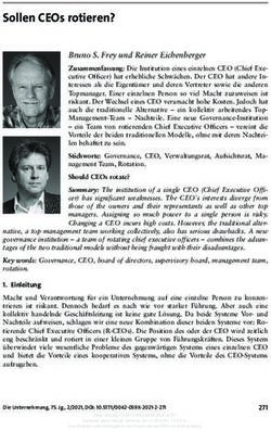 Sollen CEOs rotieren? - Bruno Frey