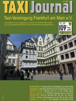 Taxi-Vereinigung Frankfurt am Main e.V - Taxi-Vereinigung Frankfurt am Main eV