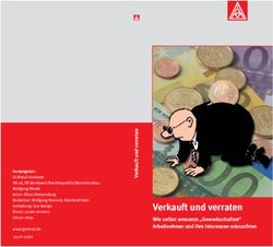Verkauft und verraten - Wie selbst ernannte "Gewerkschaften" Arbeitnehmer und ihre Interessen missachten - ver.di - Handel
