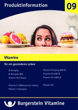 Produktinformation - Vitamine - Burgerstein
