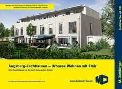 Augsburg-Lechhausen - Urbanes Wohnen mit Flair - Acht Reihenh&auml;user an der Kurt-Schumacher-Stra&szlig;e