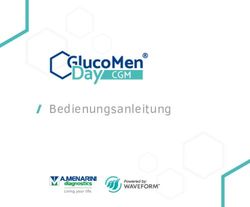 BEDIENUNGSANLEITUNG - GLUCOMEN DAY