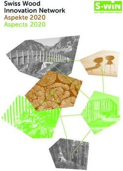 Swiss Wood Innovation Network Aspekte 2020 Aspects 2020