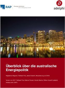 Überblick über die australische Energiepolitik - adelphi
